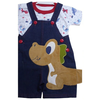 Conjunto Dino Overall