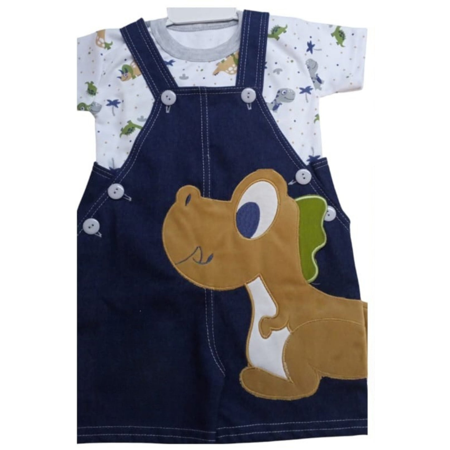 Conjunto Dino Overall
