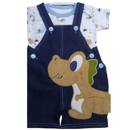 Conjunto Dino Overall