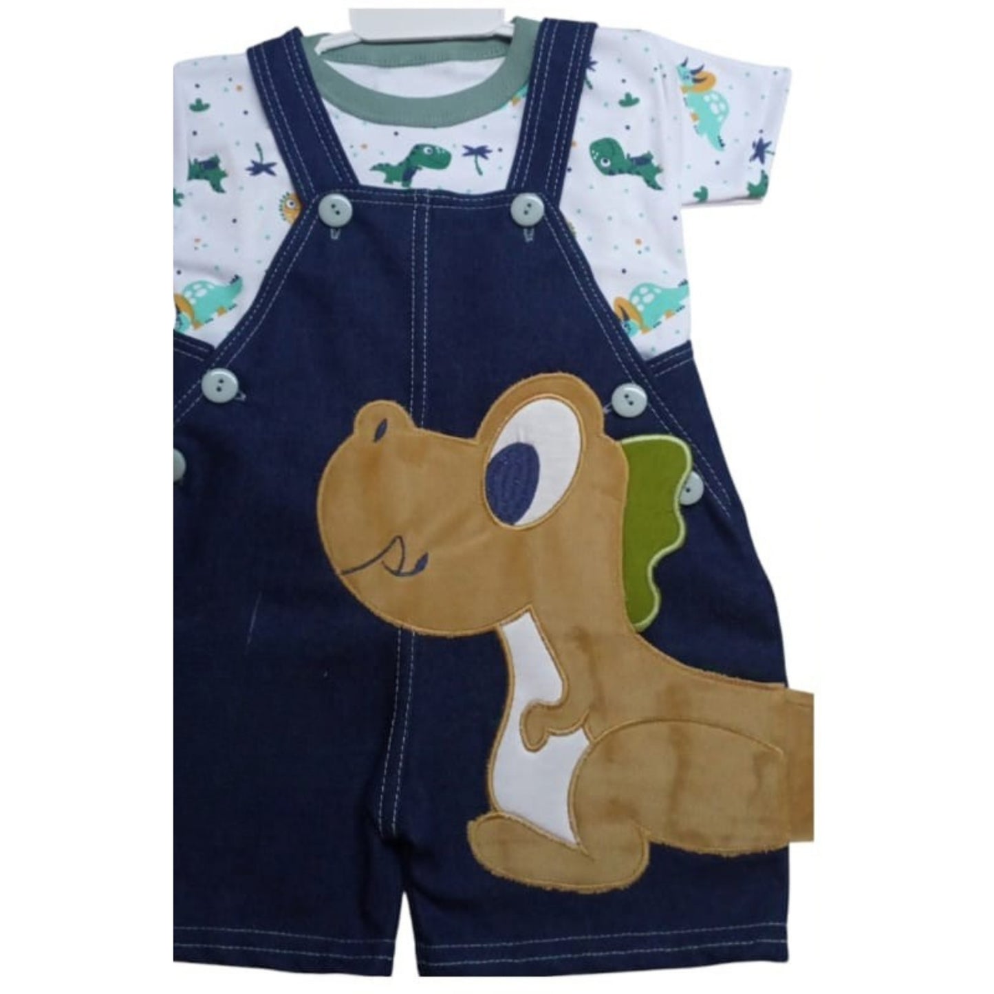Conjunto Dino Overall