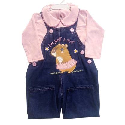Overall Jean Capibara Girl