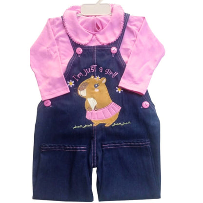 Overall Jean Capibara Girl